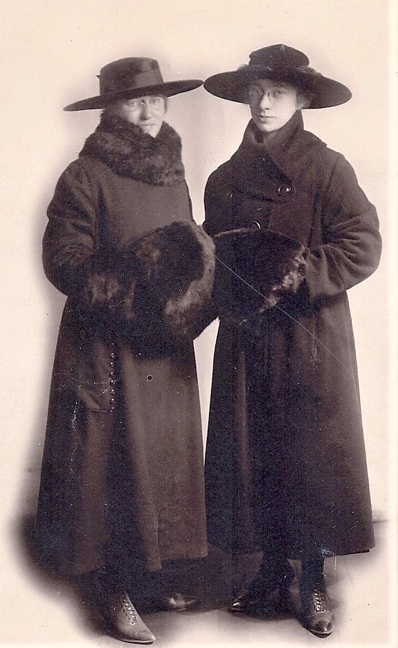 Ester Jensen, Rachel Dye missionary companions, Central States ca 1916-18